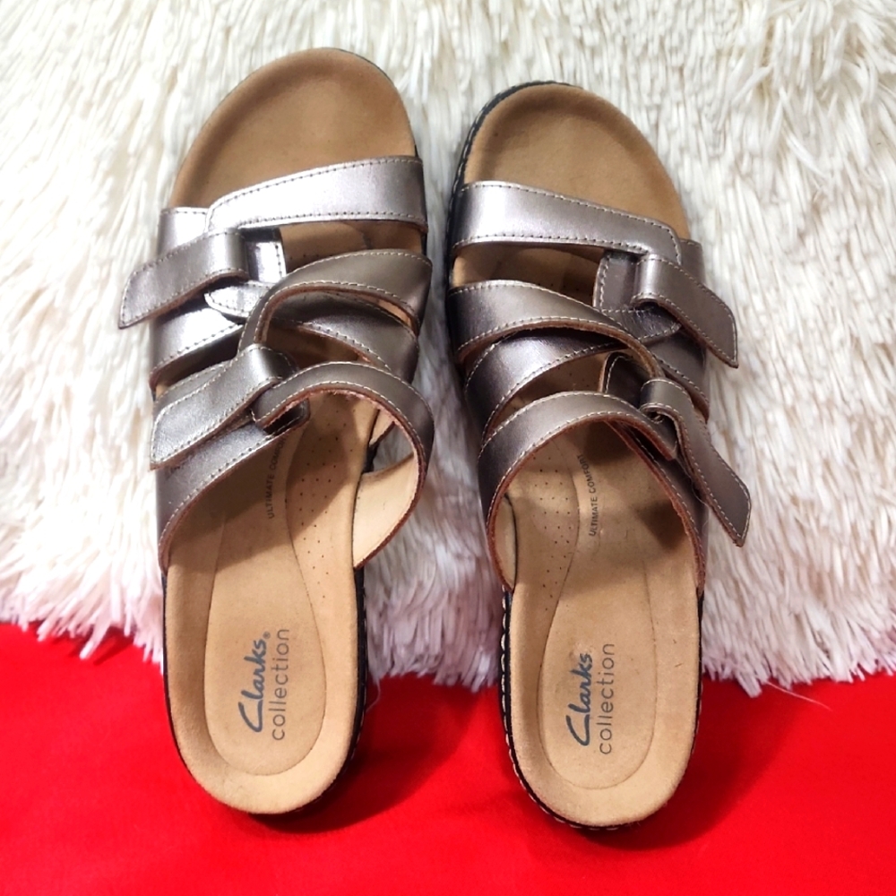 Clarks Collection Leather Sandals- Merliah Karli - image 1